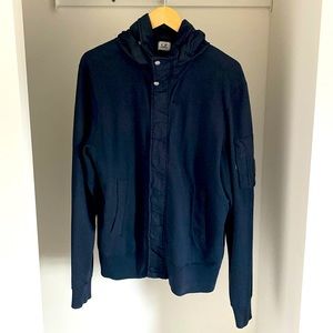 Authentic C.P. Company hooded zip up sweatshirt